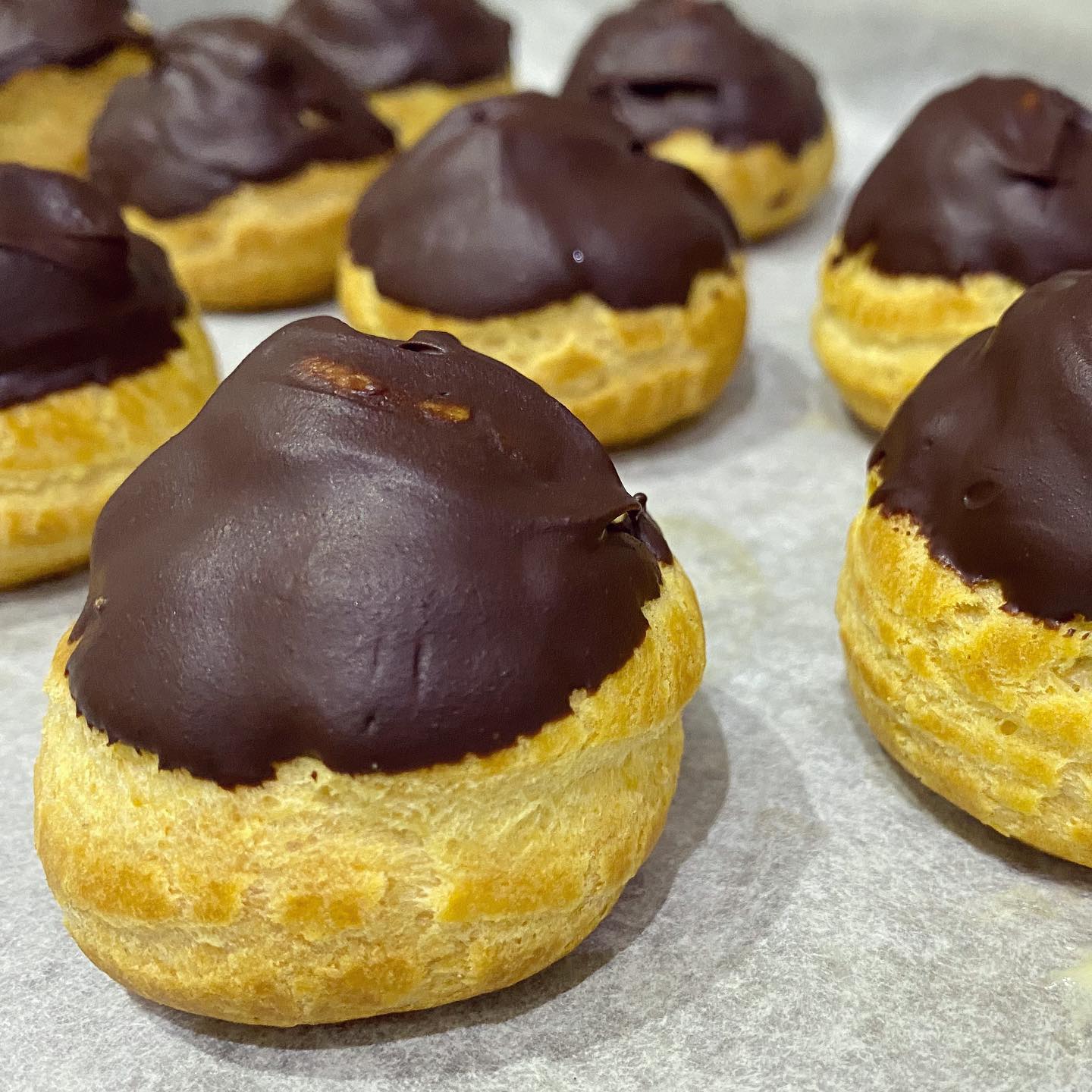 Profiteroles (Cream Puffs)