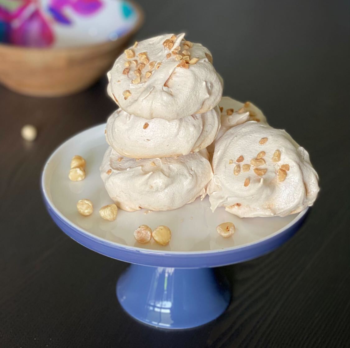 Hazelnut Meringue Cookies