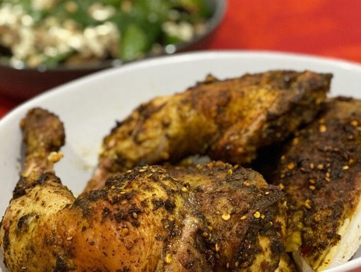 Zaatar-Spiced Roast Chicken