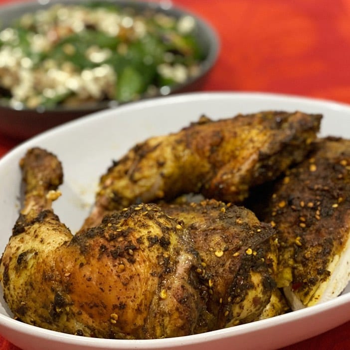 Zaatar-Spiced Roast Chicken