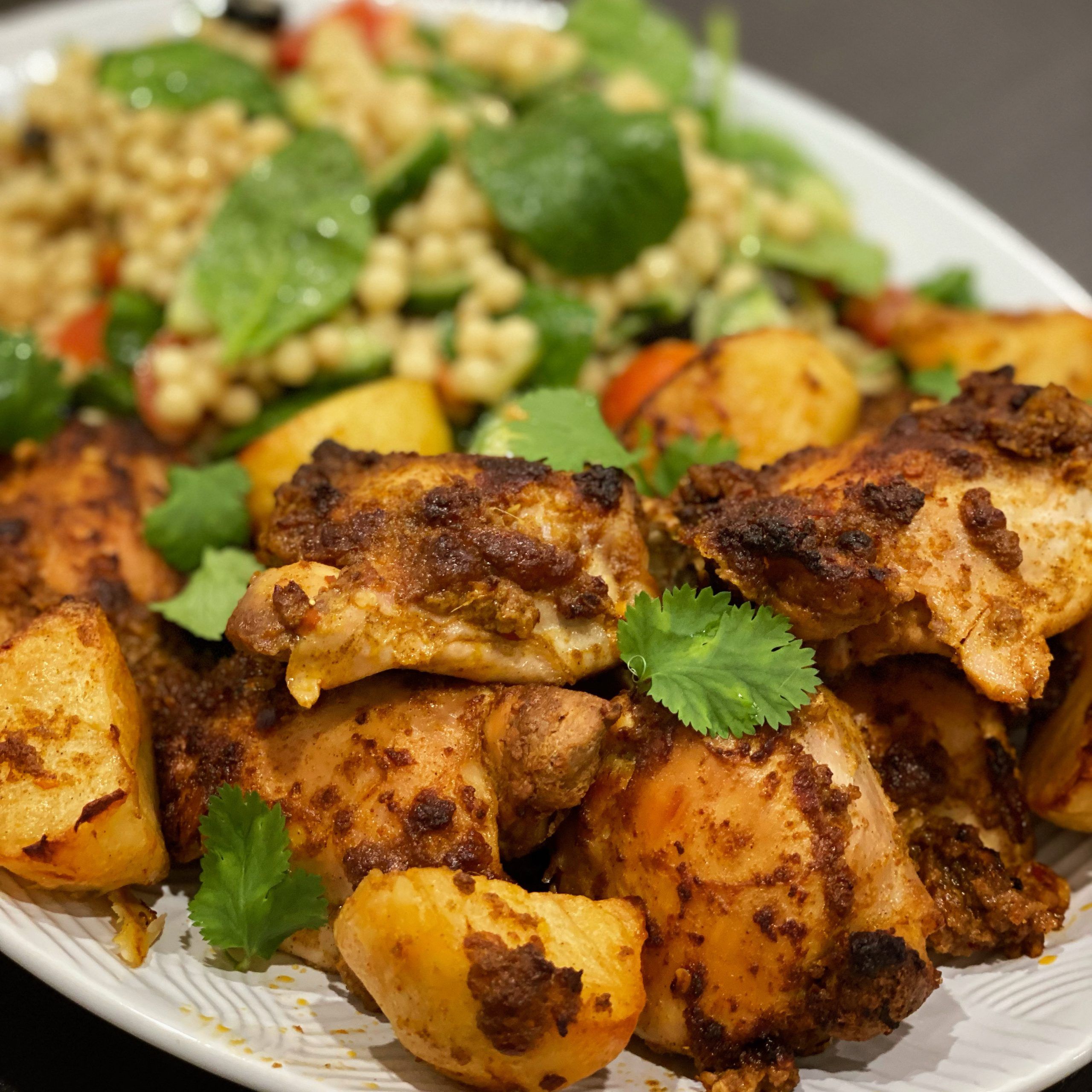 Yogurt-Marinated Baked Chicken