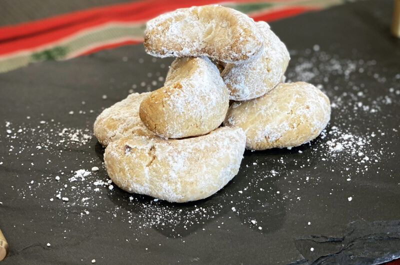 Almond Crescent Cookies