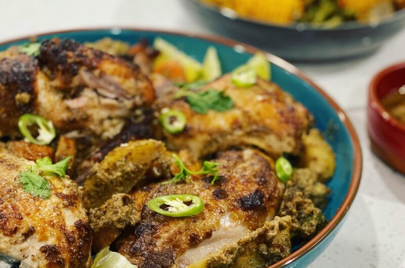 Oven-Roasted Chicken Malai Tikka