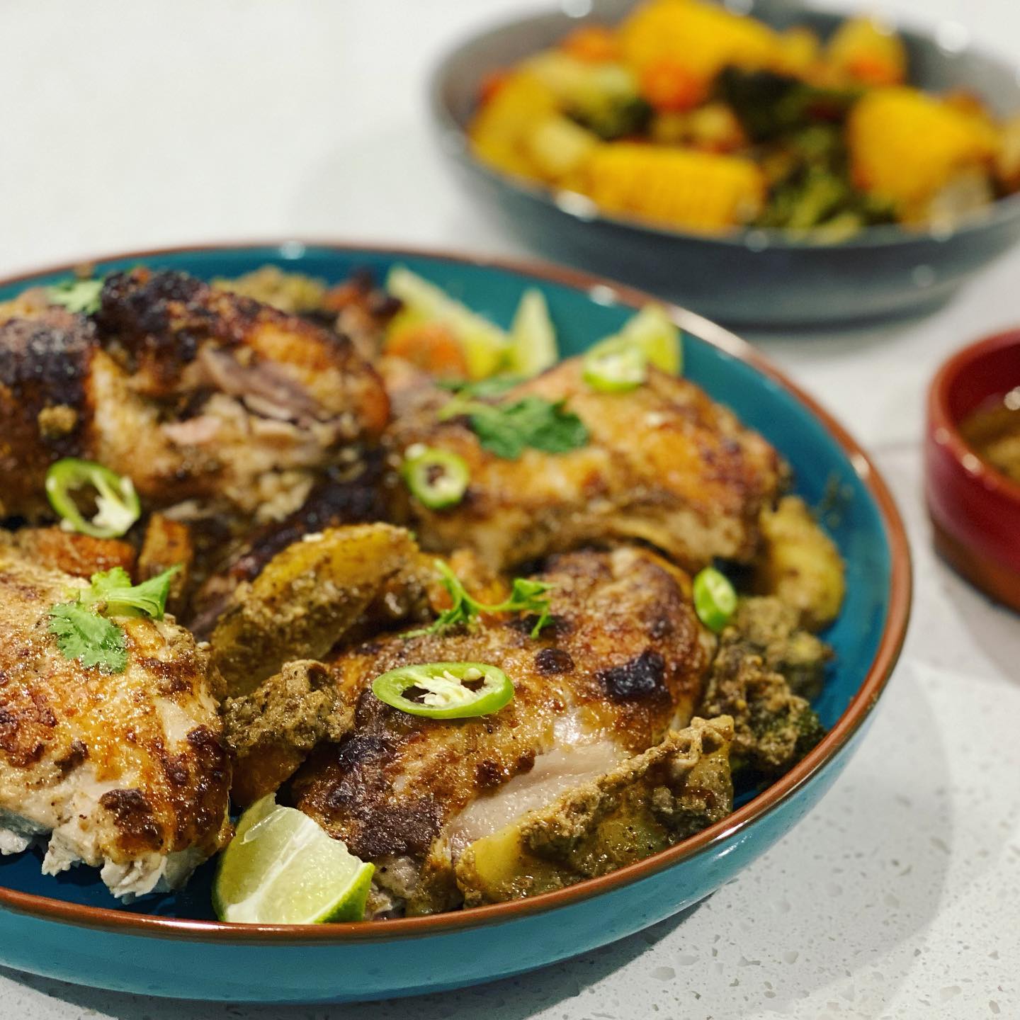 Oven-Roasted Chicken Malai Tikka