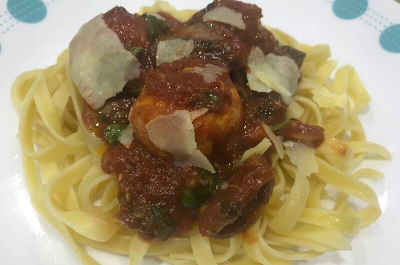 Spaghetti with Meatballs (Chicken)