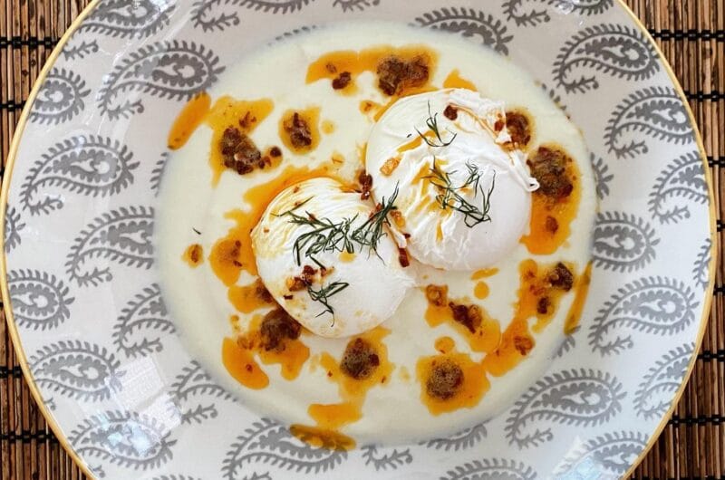 Turkish Eggs (Cilbir)