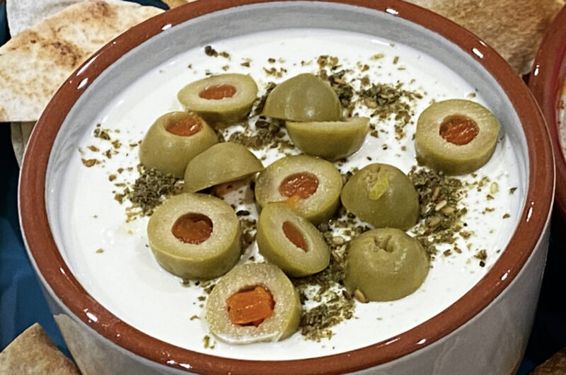 Creamy Whipped Feta Dip with Pita Chips