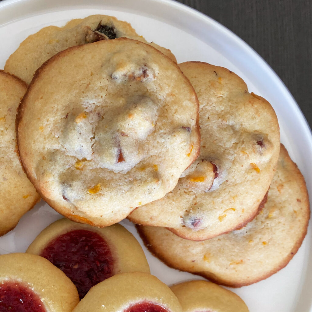 Hazelnut Fig & Orange Cookies