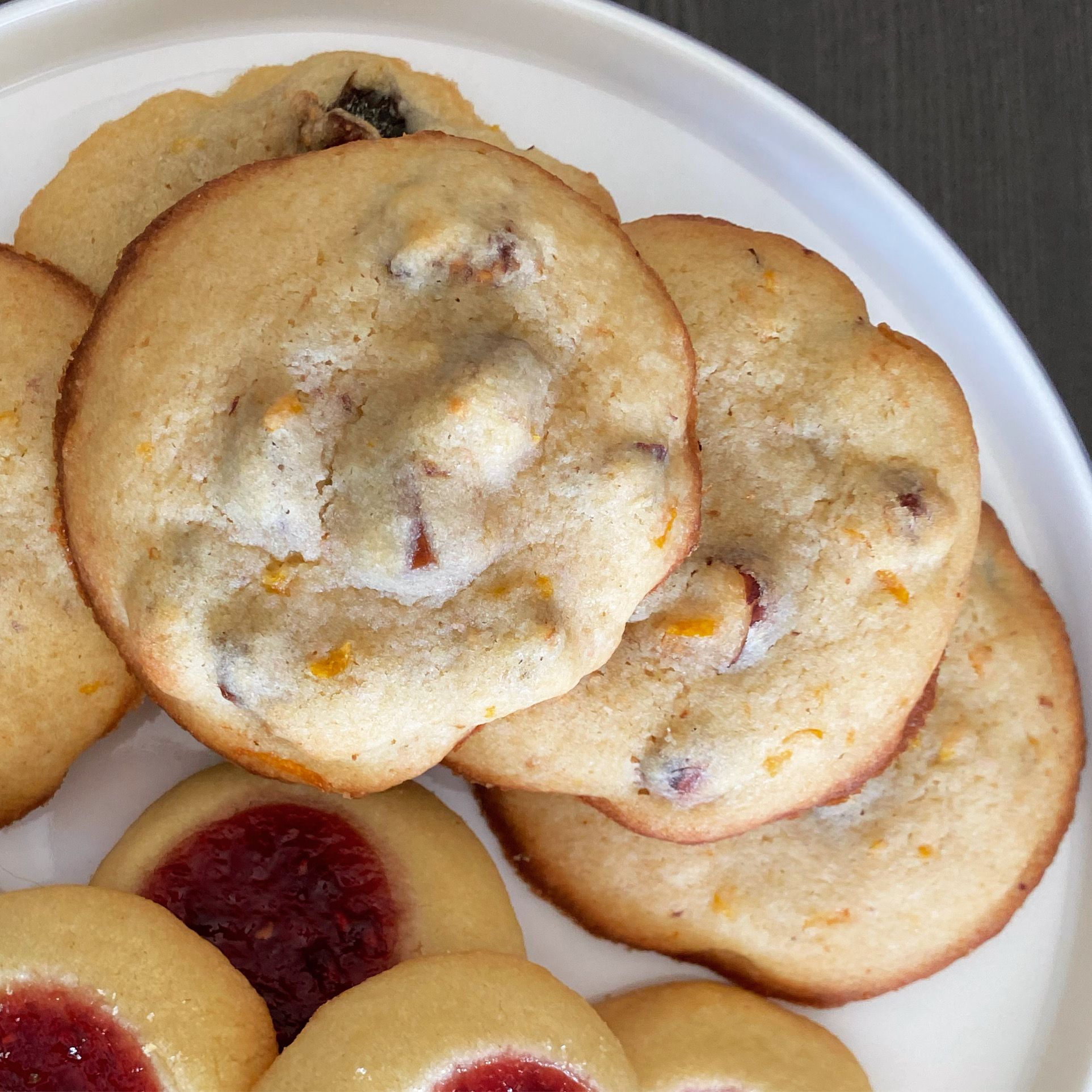 Hazelnut Fig & Orange Cookies