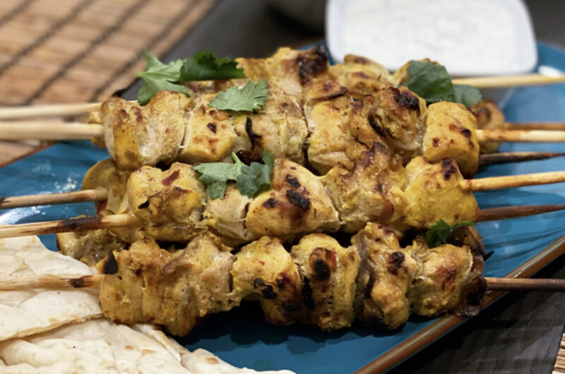 Persian Saffron Chicken (Joojeh Kabab)