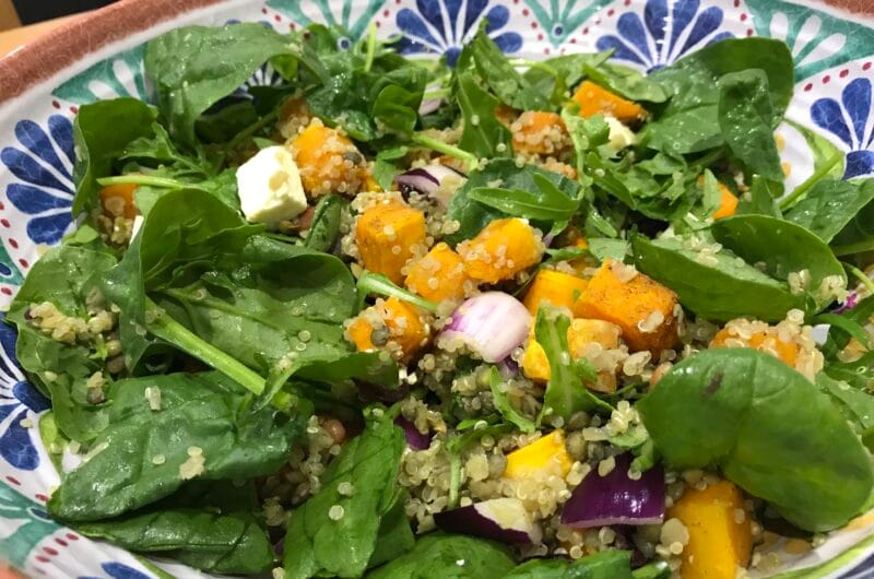 Roast Pumpkin, Feta & Quinoa Salad