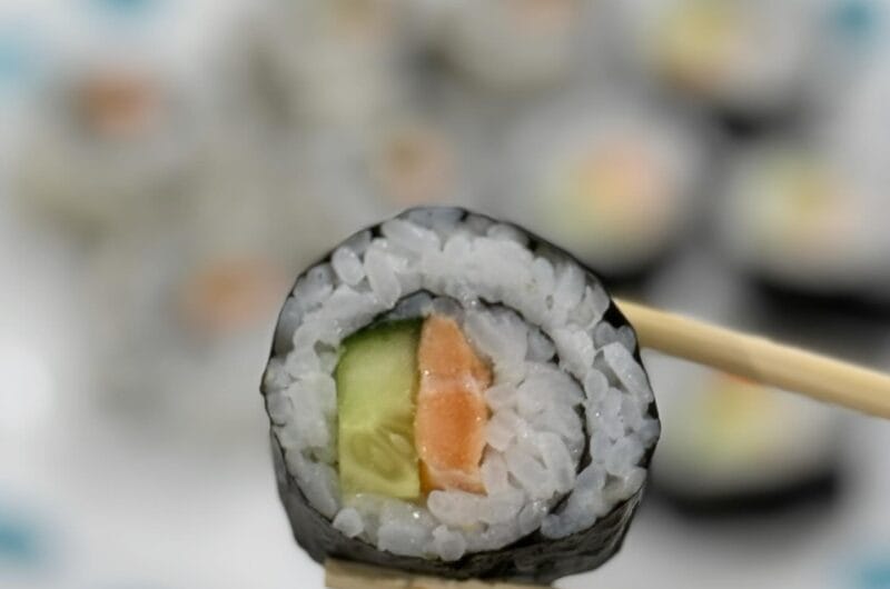 Salmon Maki Sushi Rolls