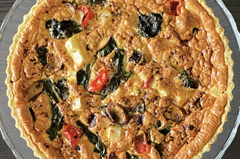 Middle-Eastern Style Zaatar Quiche