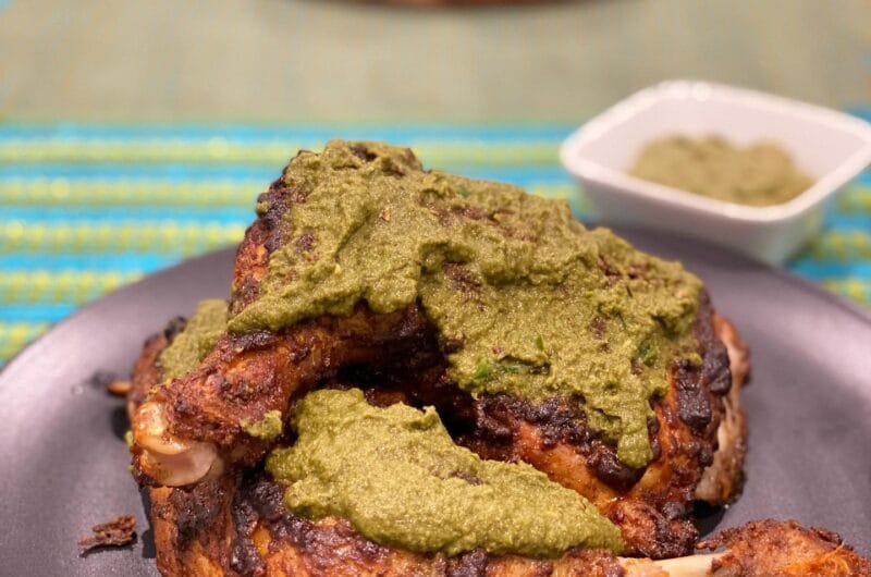 Middle Eastern Spiced Chicken with Zhoug