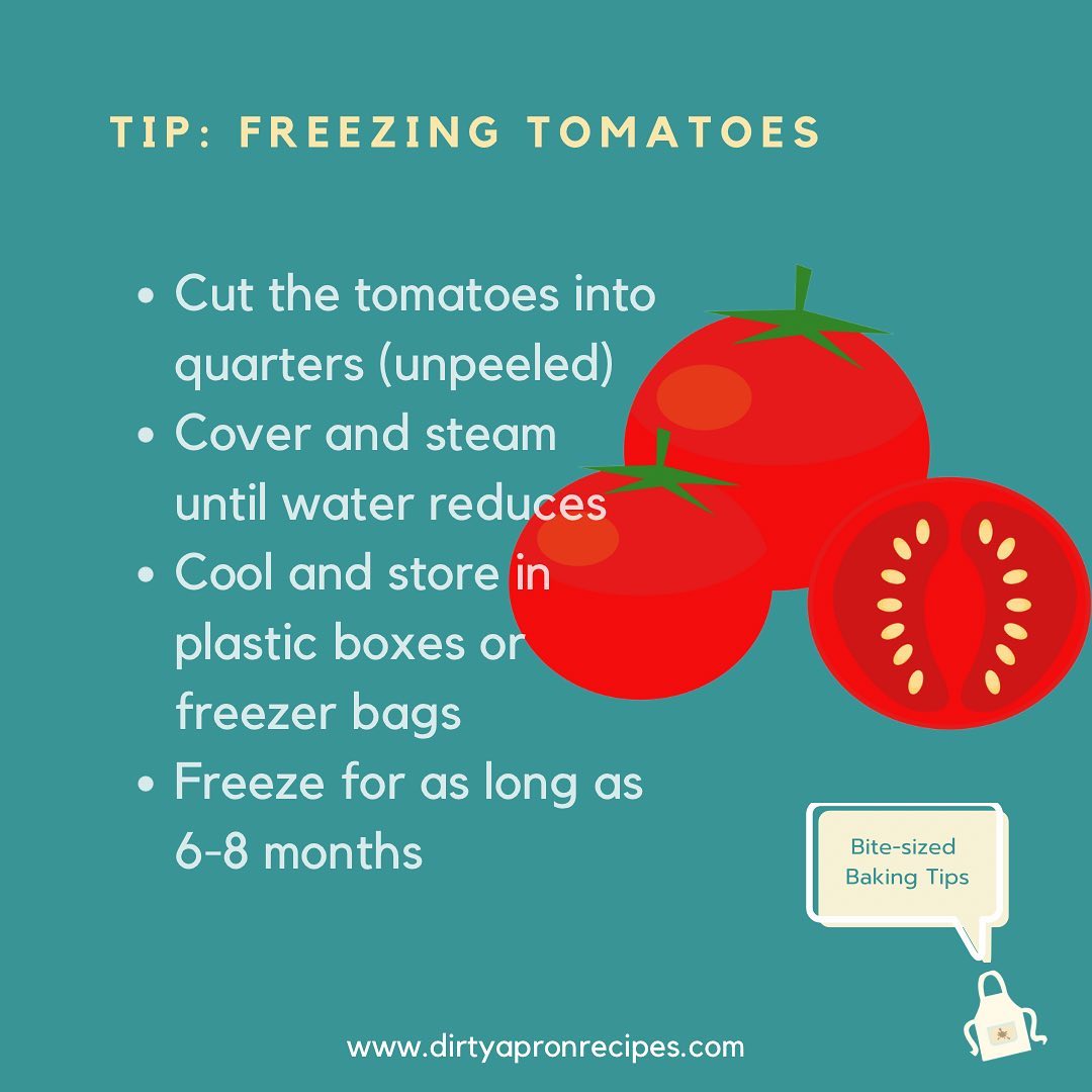 Freezing Tomatoes
