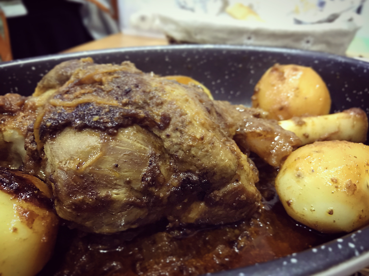 Mutton Leg Roast