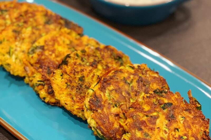 Sweet Potato & Zucchini Fritters