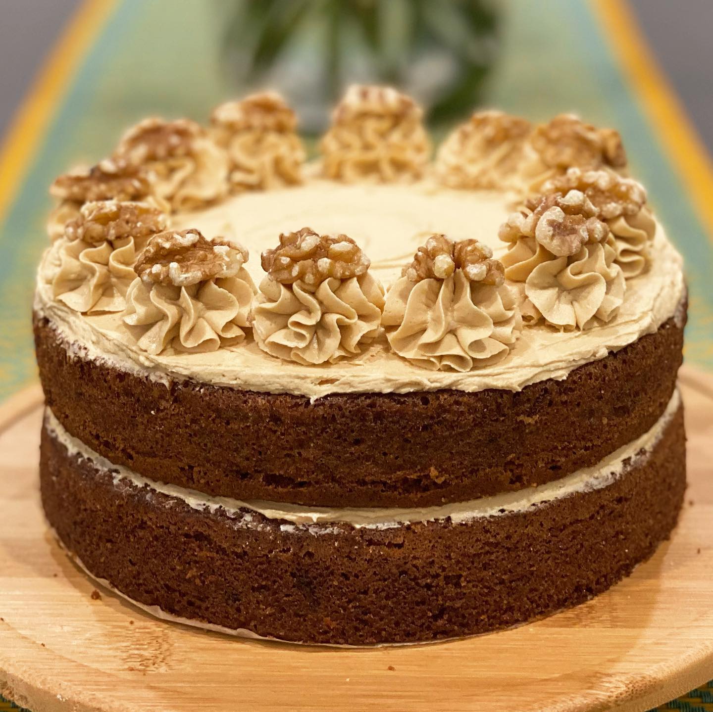Coffee & Walnut Cake